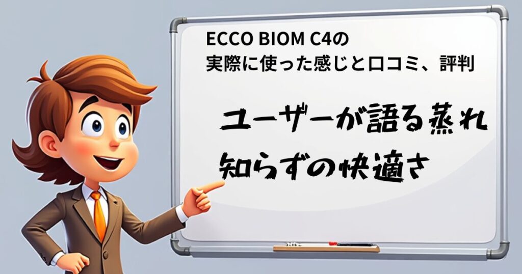 ECCO BIOM C4 口コミ評価　快適