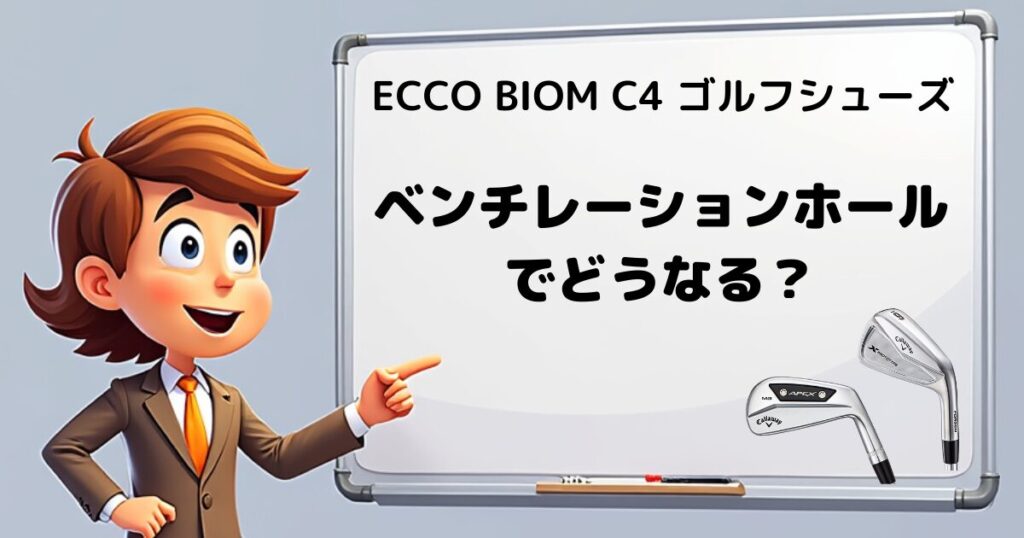 ecco BIOM C4　ベンチレーション