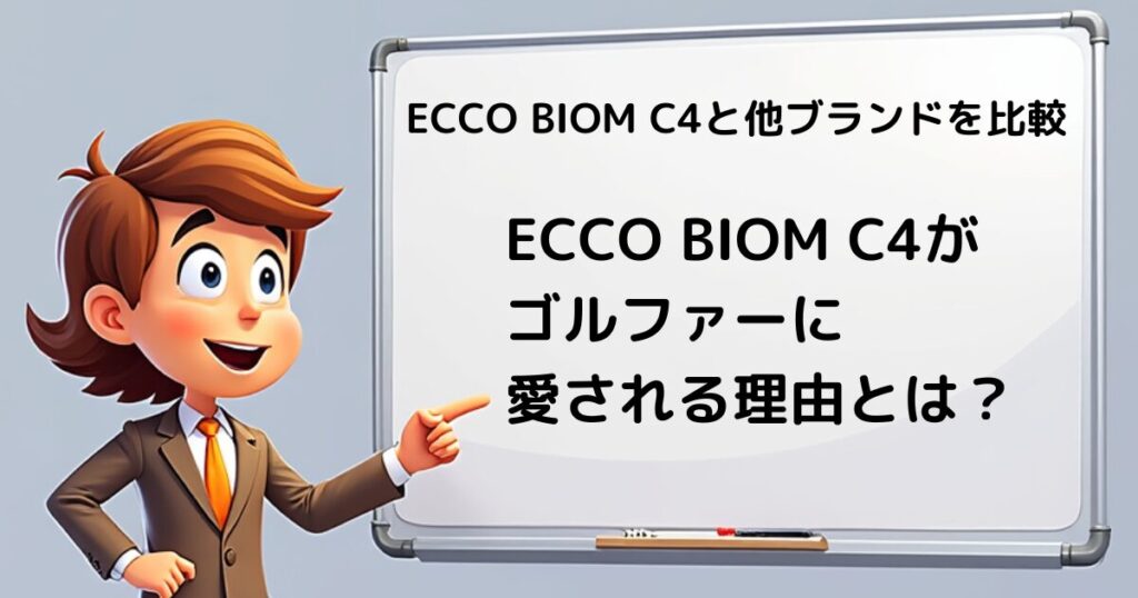 ECCO BIOM C4 vs 他ブランド　理由