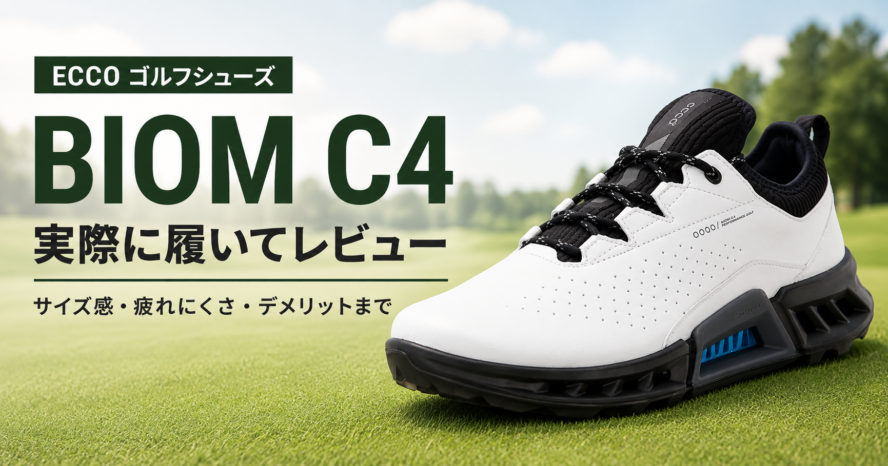 ECCO BIOM C4の快適性を徹底レビュー|フィット感と履き心地を解説